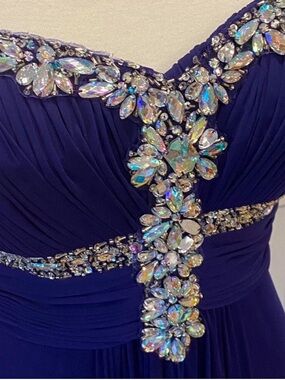 Cache Vintage Gown Small Y2K Formal Dress Prom Strapless Long Medium Fairy RARE